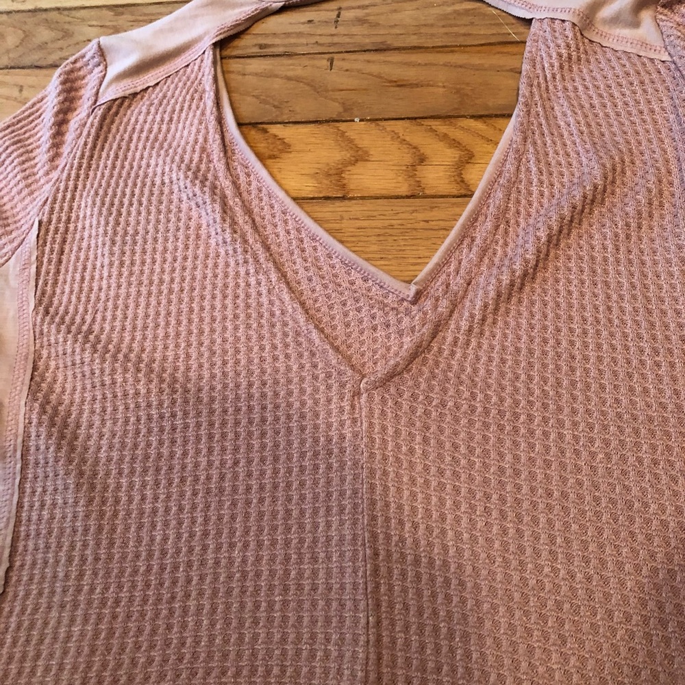 PRICE DROP😯🤗Ribbed Diamond Open Back Top NWT - Picture 5 of 5